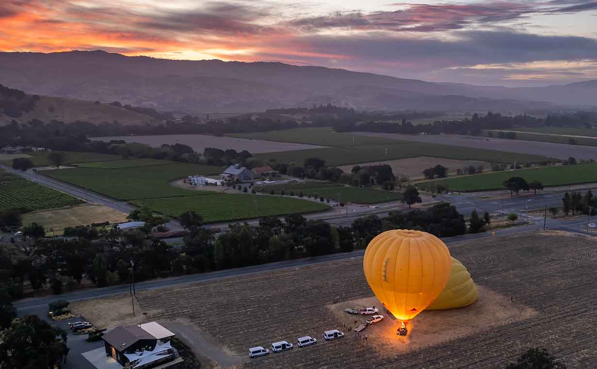 Tastefuli and Napa Valley Balloons announcement